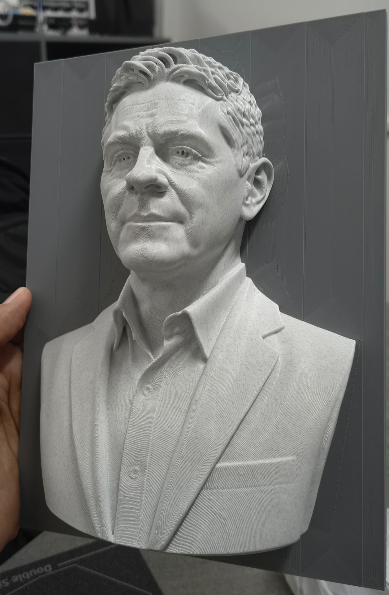 Escultura usada como exemplo de memorial digital